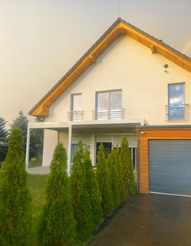 bliźniak, 4 pokoje Kąty Wrocławskie, ul. Platanowa