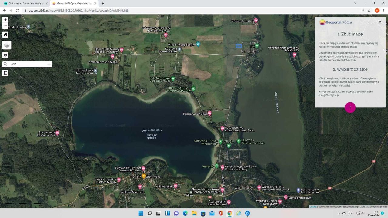 Działka rekreacyjna Brajniki. Zdjęcie 2