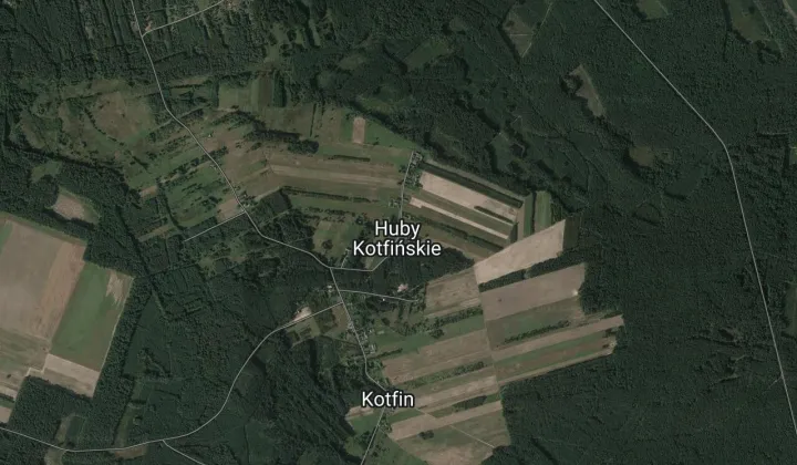 Działka rolno-budowlana Huby Kotfińskie