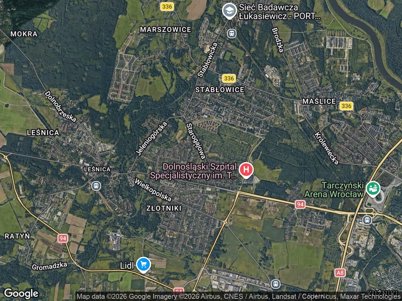 Działka inwestycyjna Wrocław Stabłowice, ul. Starogajowa. Zdjęcie 1