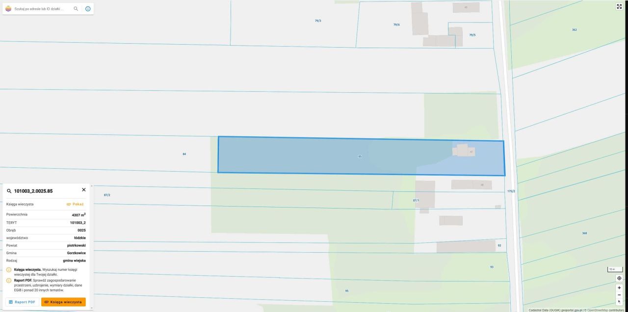 Działka rolno-budowlana Wola Kotkowska. Zdjęcie 6