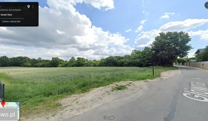 Działka inwestycyjna Ślęza, ul. Główna