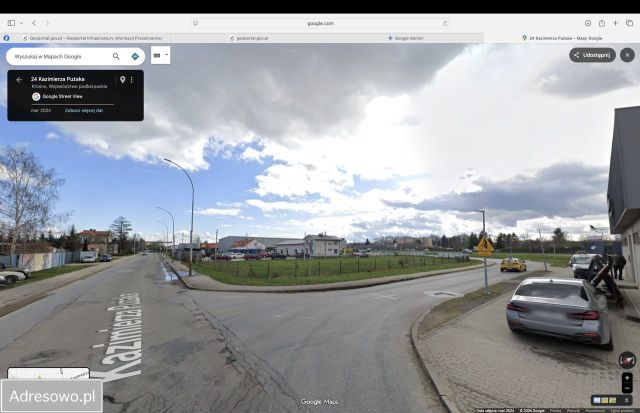 Działka inwestycyjna Krosno, ul. Kazimierza Pużaka. Zdjęcie 1