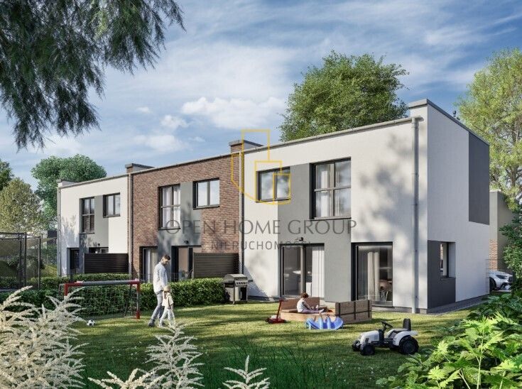dom szeregowy, 4 pokoje Wrocław Polanowice. Zdjęcie 3