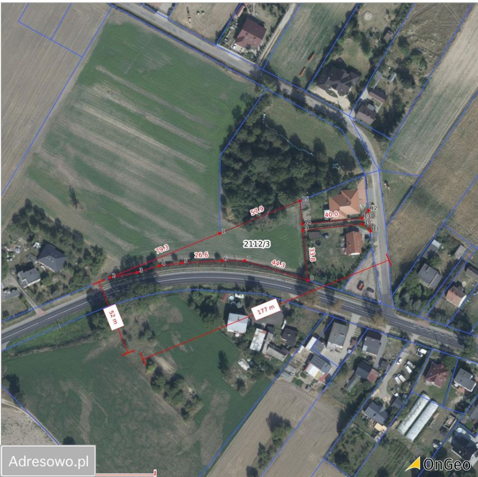 Działka budowlana Oborniki, ul. Zacisze