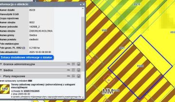 Działka budowlana Żabokliki-Kolonia, ul. Stocka