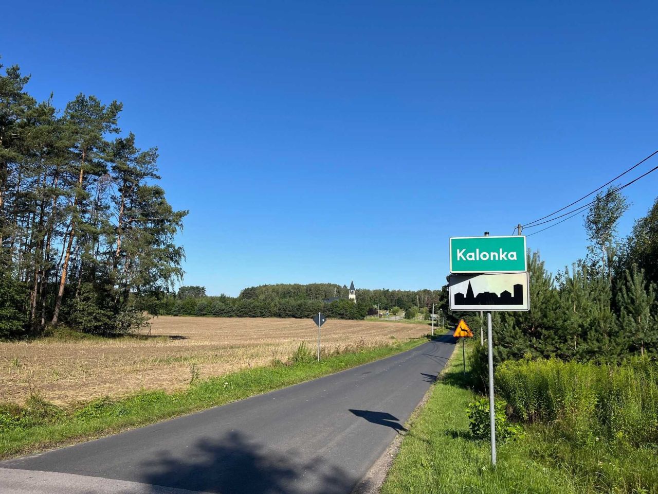 Działka budowlana Kalonka, ul. Główna. Zdjęcie 1