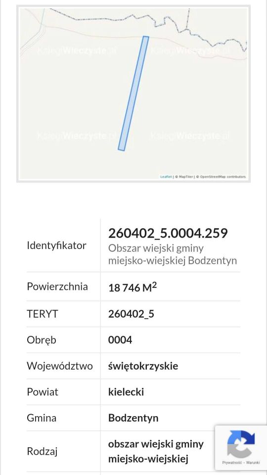 Działka rolna Dąbrowa Górna. Zdjęcie 2