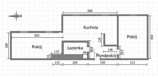 Mieszkanie 2-pokojowe Kraków, ul. Jana Kurczaba. Zdjęcie 1