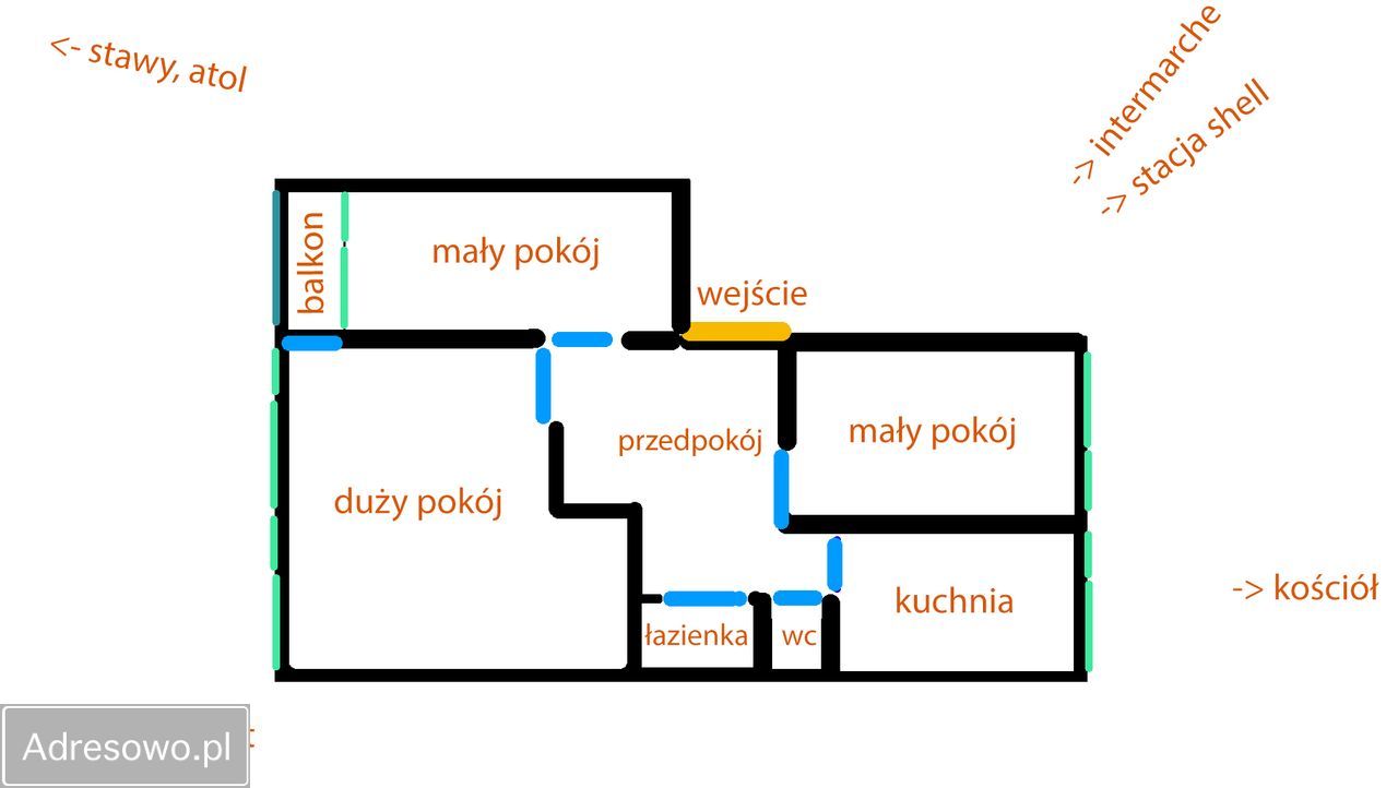 Mieszkanie 3-pokojowe Oleśnica, ul. Klonowa. Zdjęcie 16