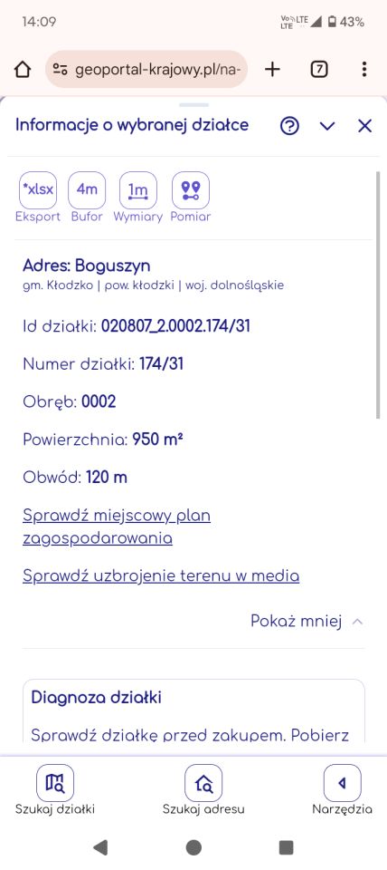 Działka budowlana Boguszyn. Zdjęcie 2