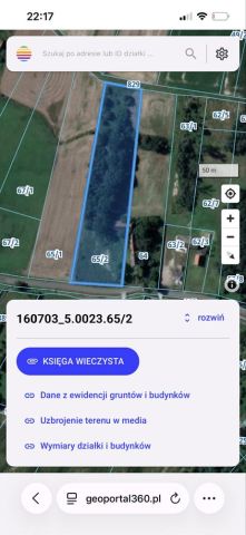 Działka budowlana Włodary. Zdjęcie 1