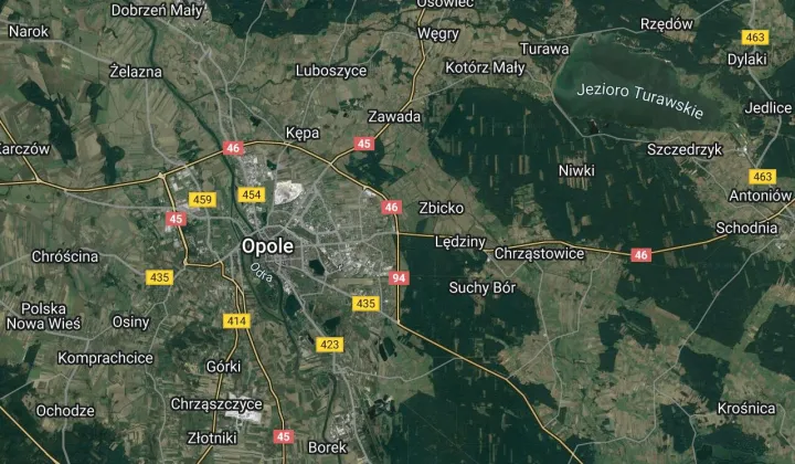 Działka rod Opole, ul. Częstochowska