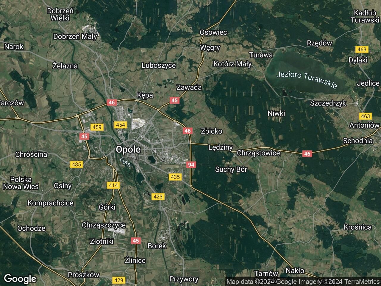 Działka rod Opole, ul. Częstochowska