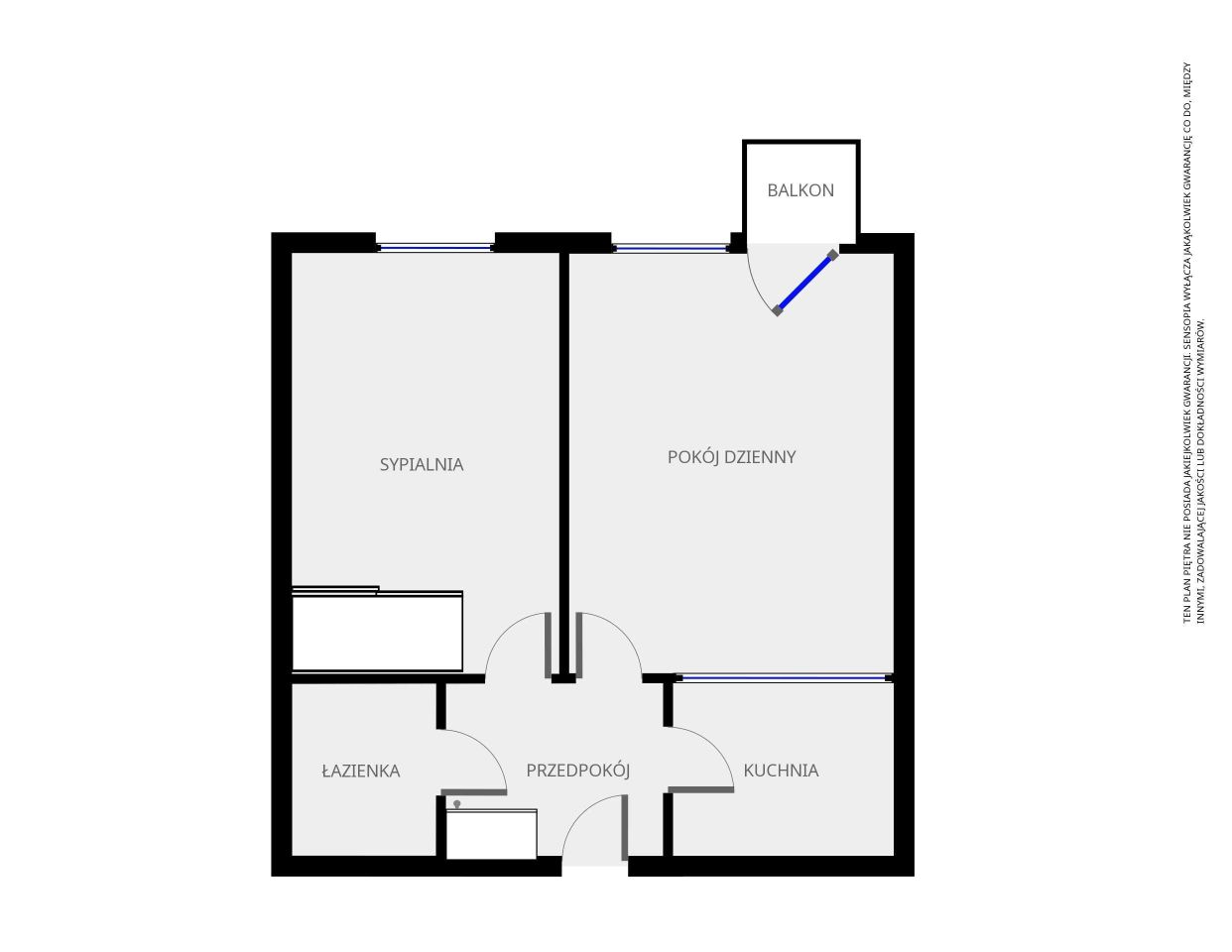 Mieszkanie 2-pokojowe Warszawa Mokotów, ul. Kazimierzowska. Zdjęcie 1