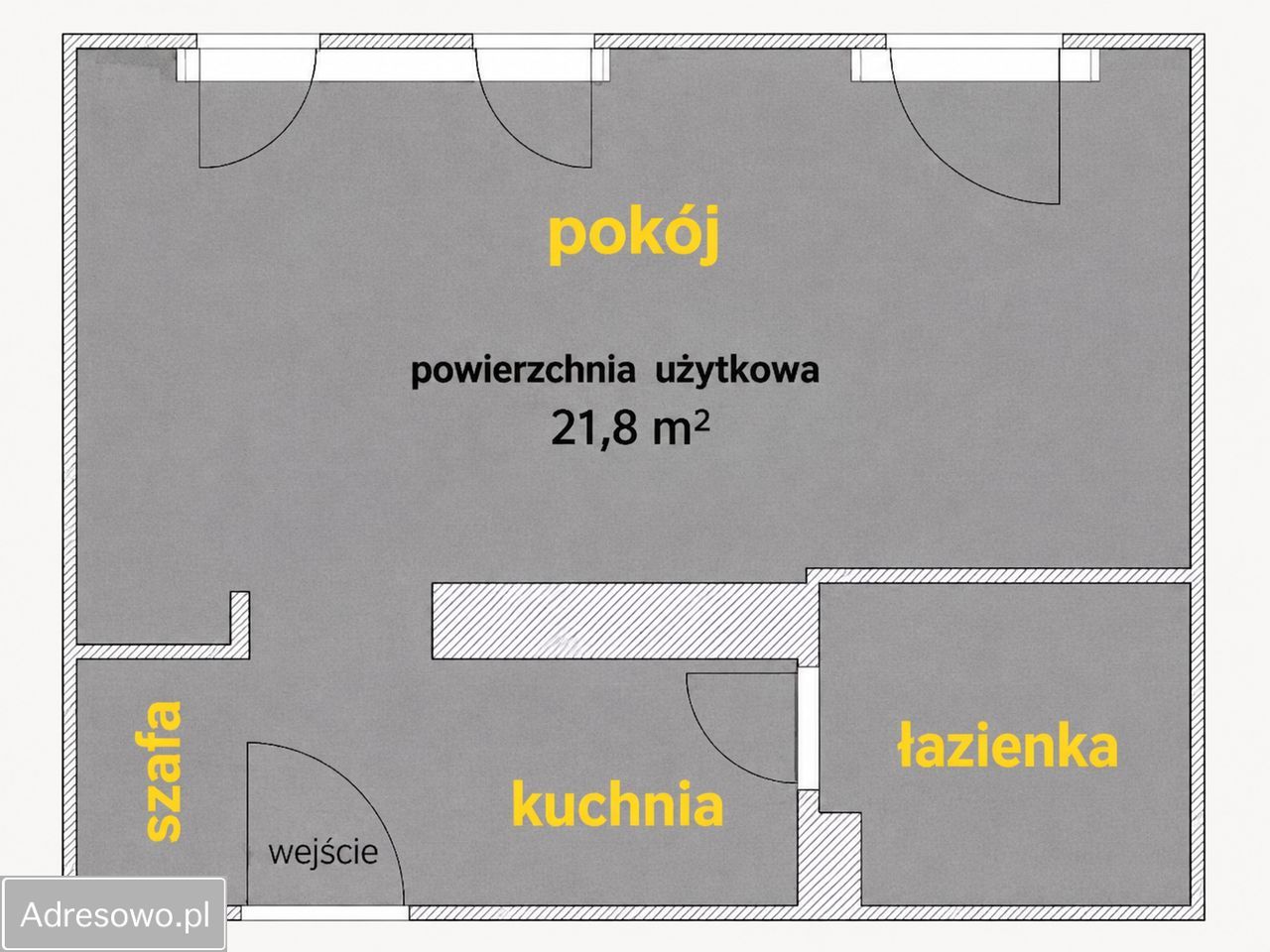 Mieszkanie 1-pokojowe Warszawa Ochota, ul. Grójecka. Zdjęcie 15