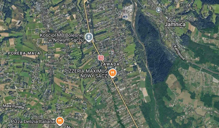 Działka budowlana Nowy Sącz Zawada