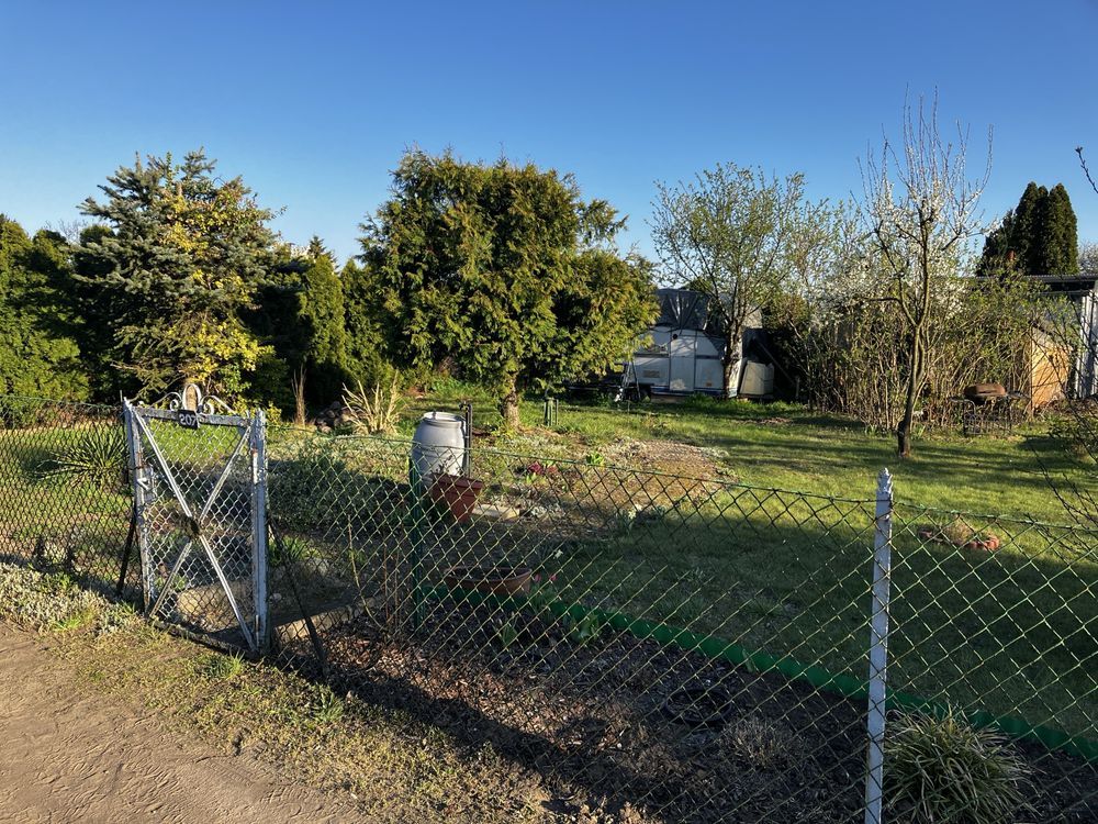 Działka rod Leszno Leszczynko, ul. Dożynkowa. Zdjęcie 6