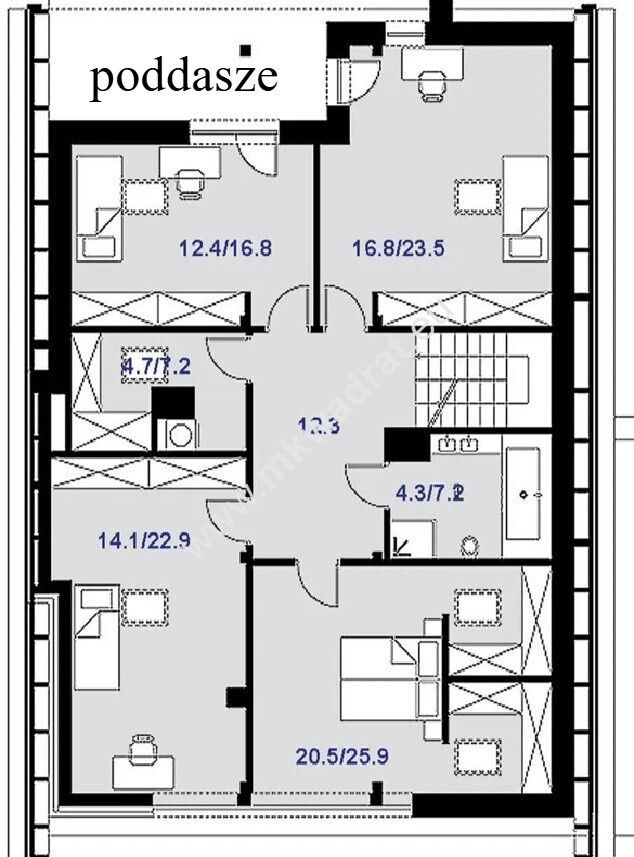 dom wolnostojący, 6 pokoi Terenia. Zdjęcie 25