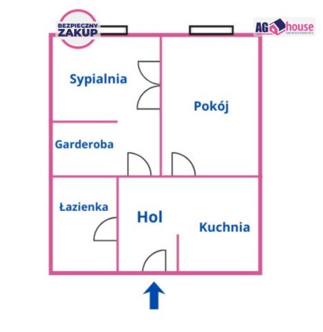 Mieszkanie 2-pokojowe Gdańsk Wrzeszcz, ul. Konrada Leczkowa. Zdjęcie 10