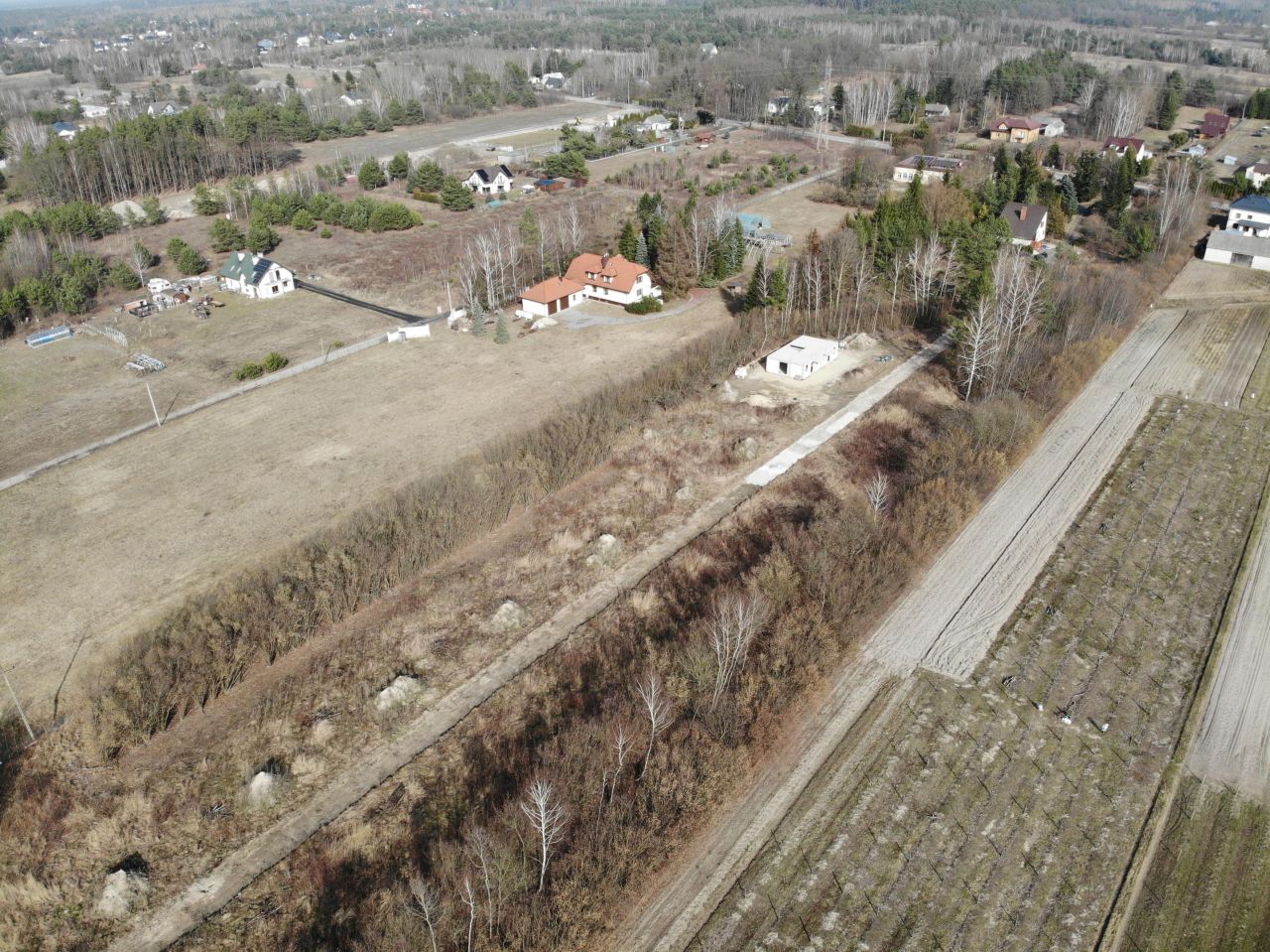Działka budowlana Nowy Prażmów, ul. Główna. Zdjęcie 3