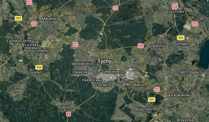 Działka inwestycyjna Tychy, Bieruń Nowy, ul Pszenna