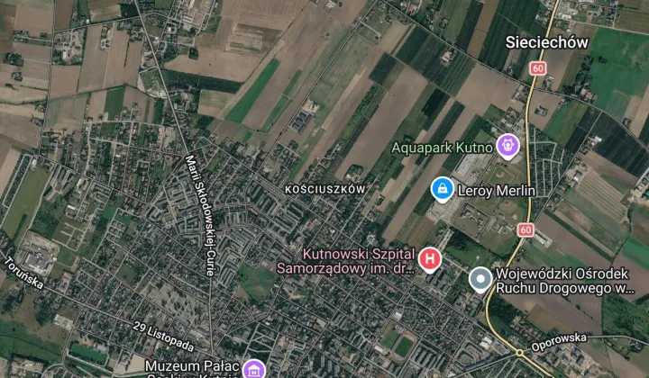 Mieszkanie 2-pokojowe Kutno Kościuszków, ul. Chodkiewicza