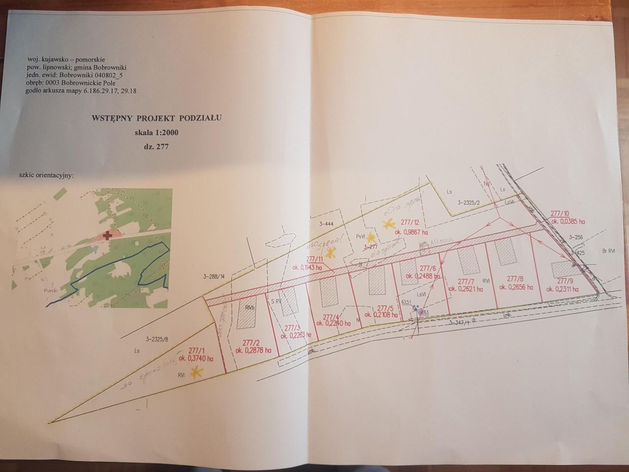 Działka rolno-budowlana Bobrownickie Pole. Zdjęcie 2