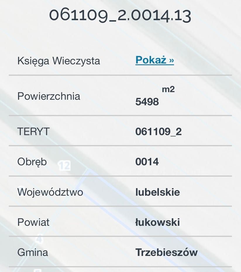 Działka rolna Szaniawy-Matysy. Zdjęcie 5