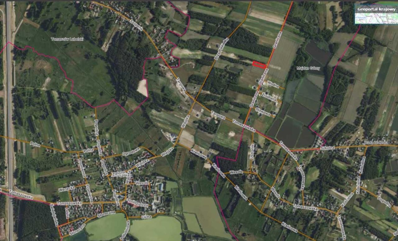 Działka budowlana Łaszczówka, ul. Graniczna. Zdjęcie 3