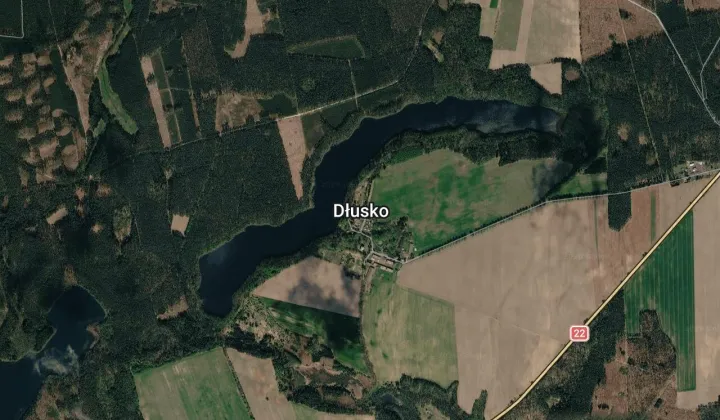 Działka rekreacyjna Dłusko