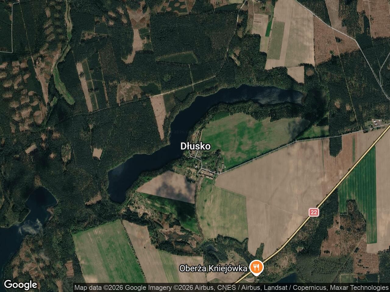 Działka rekreacyjna Dłusko. Zdjęcie 1