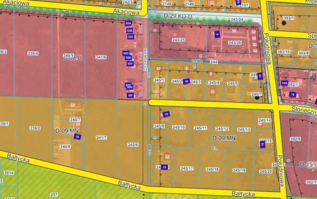 Działka budowlana Dębki, ul. Bałtycka. Zdjęcie 1