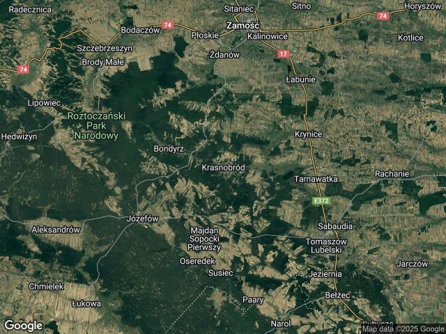 Działka rolno-budowlana Krasnobród, Wąwozy. Zdjęcie 1