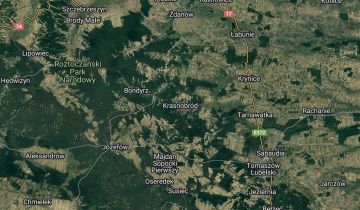 Działka rolno-budowlana Krasnobród, Wąwozy