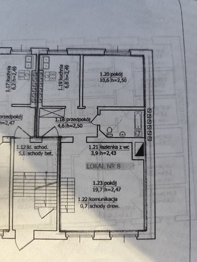 Mieszkanie 4-pokojowe Szklarska Poręba, ul. Jeleniogórska. Zdjęcie 8