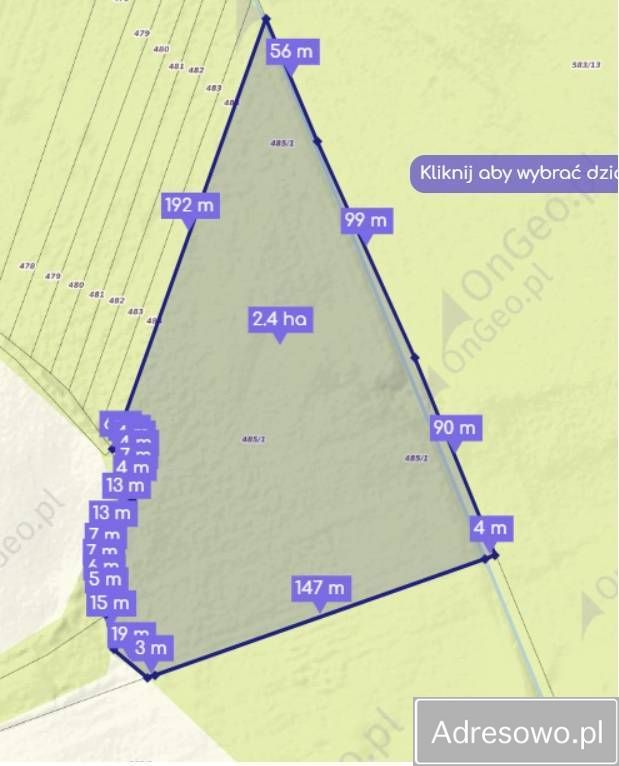 Działka rolna Tychowo