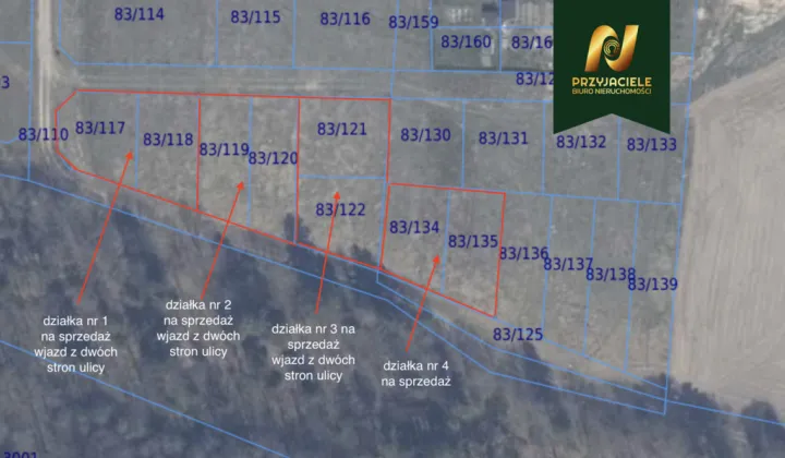 Działka budowlana Banino