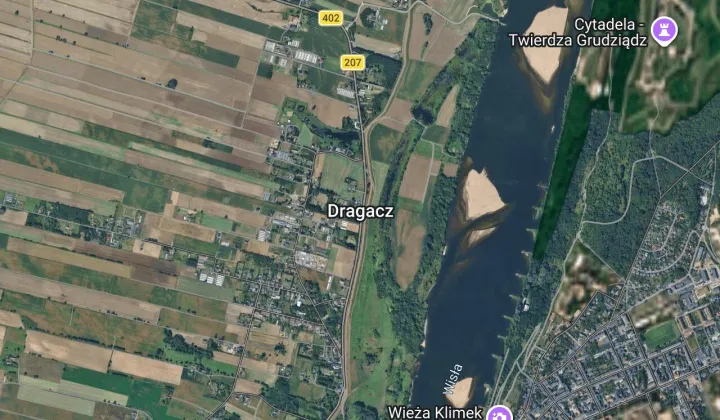 Działka rolno-budowlana Dragacz
