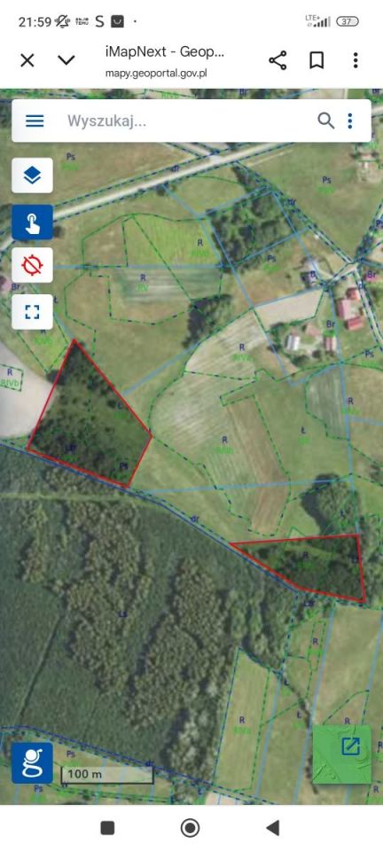 Działka rolna Czerce. Zdjęcie 1