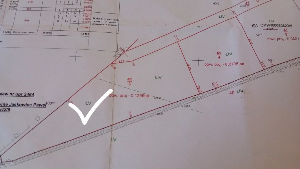 Działka budowlana Dębowiec Wieszczyna. Zdjęcie 4