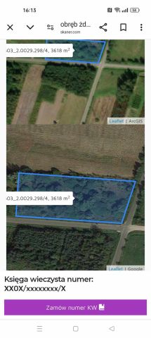 Działka rolna Żdżar. Zdjęcie 1