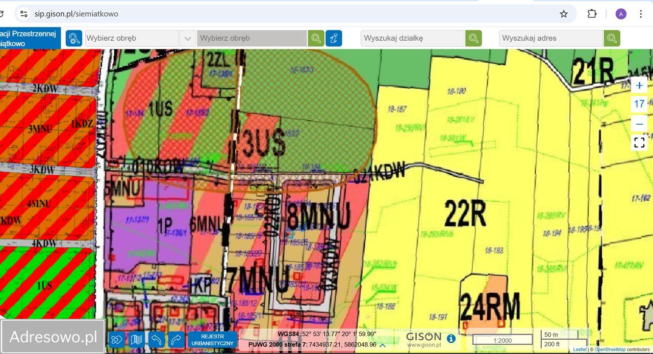 Działka budowlana Siemiątkowo. Zdjęcie 4