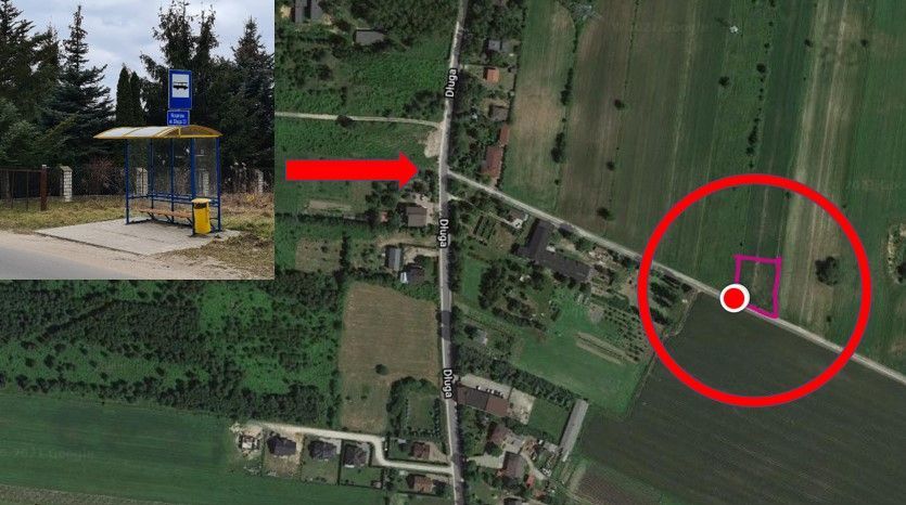 Działka rolna Rosanów, ul. Długa. Zdjęcie 2