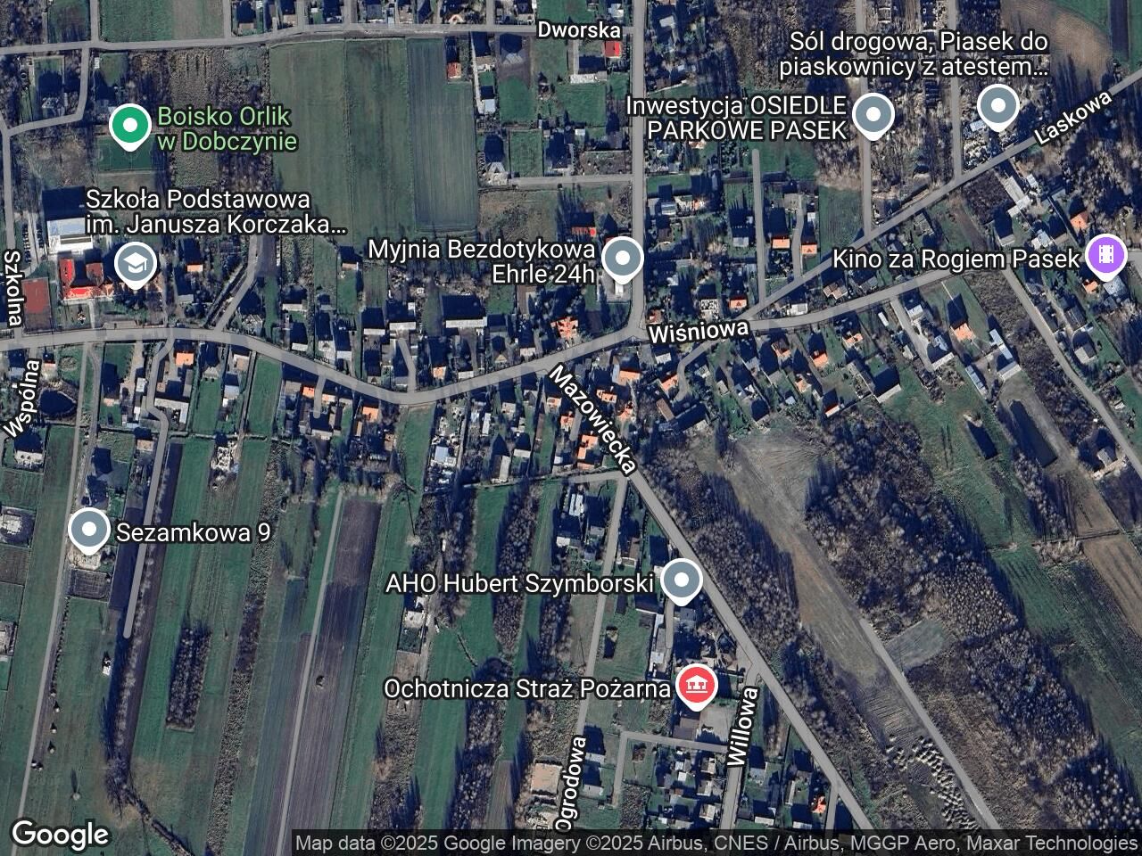 Działka budowlana Dobczyn, ul. Zielona