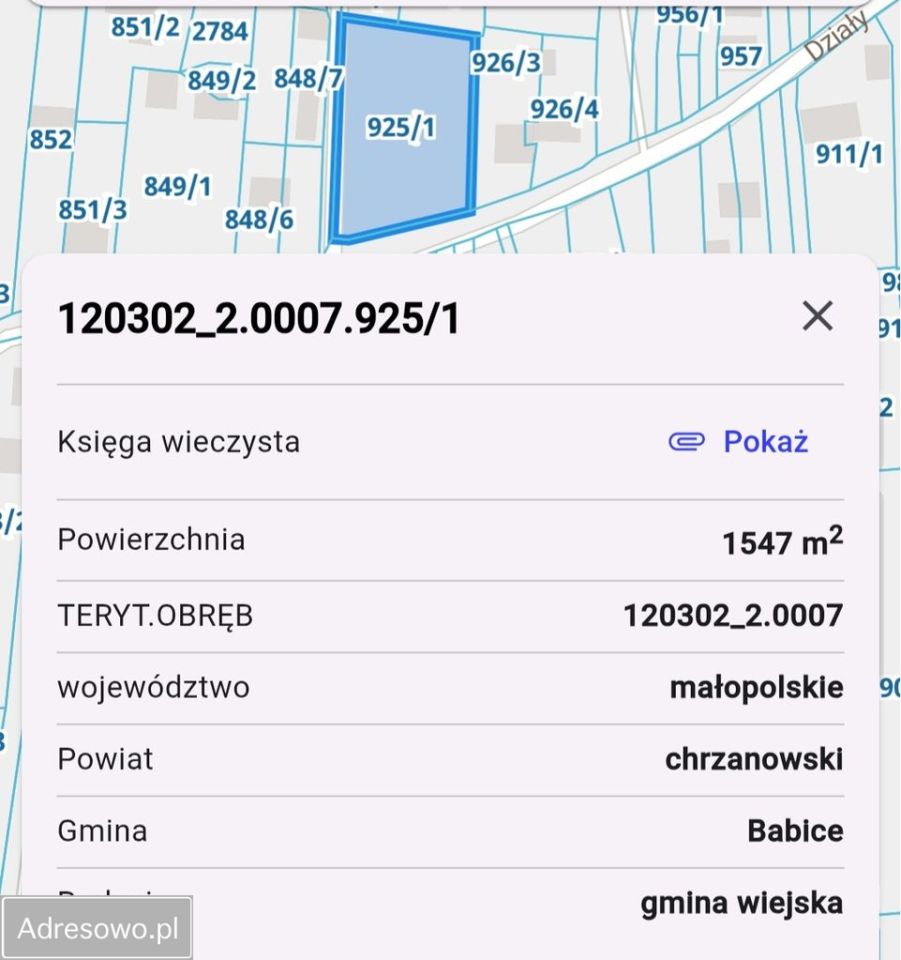 Działka budowlana Zagórze, ul. Żabia. Zdjęcie 5