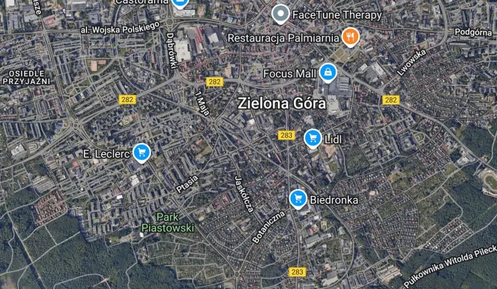 Mieszkanie 3-pokojowe Zielona Góra Centrum, ul. Ogrodowa