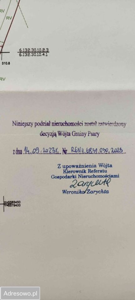 Działka budowlana Psary, ul. Górna. Zdjęcie 7