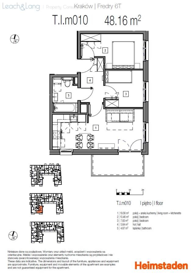 Mieszkanie 3-pokojowe Kraków Łagiewniki-Borek Fałęcki, ul. Aleksandra Fredry. Zdjęcie 15