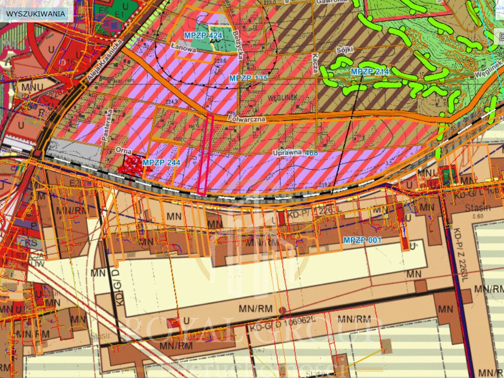 Działka rolna Lublin Węglinek, ul. Folwarczna. Zdjęcie 8